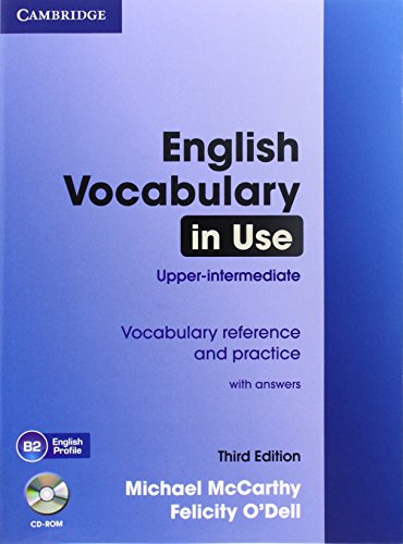 English Vocabulary in Use Upper-intermediate with Answers and CD-ROM 3rd Edition: Book with Answers and CD-ROM (CAMBRIDGE)