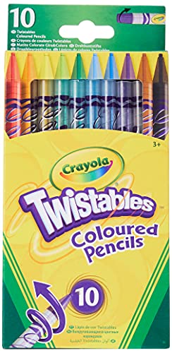 Crayola TWISTABLE Coloured Pencils Pinturas, Multicolor (3.3634)
