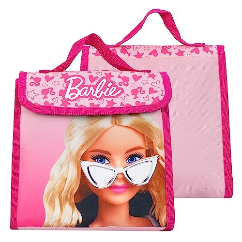 Barbie Mochilla Mochilas, Bolsa de Comida, Estuches, Botella | Mochilas Niños | Rosa