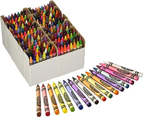 CRAYOLA - 288 Crayones de Cera, Classpack, Utiles Escolares, Actividades Creativas, 72 Colores