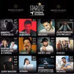 Cartel de Starlite 2021 patrocinado por Bodegas Orán y Occidente
